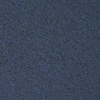 Blue woven fabric texture, Ditre Italia Princess 604 (p) collection, looped pile with granular surface and subtle pattern integration.